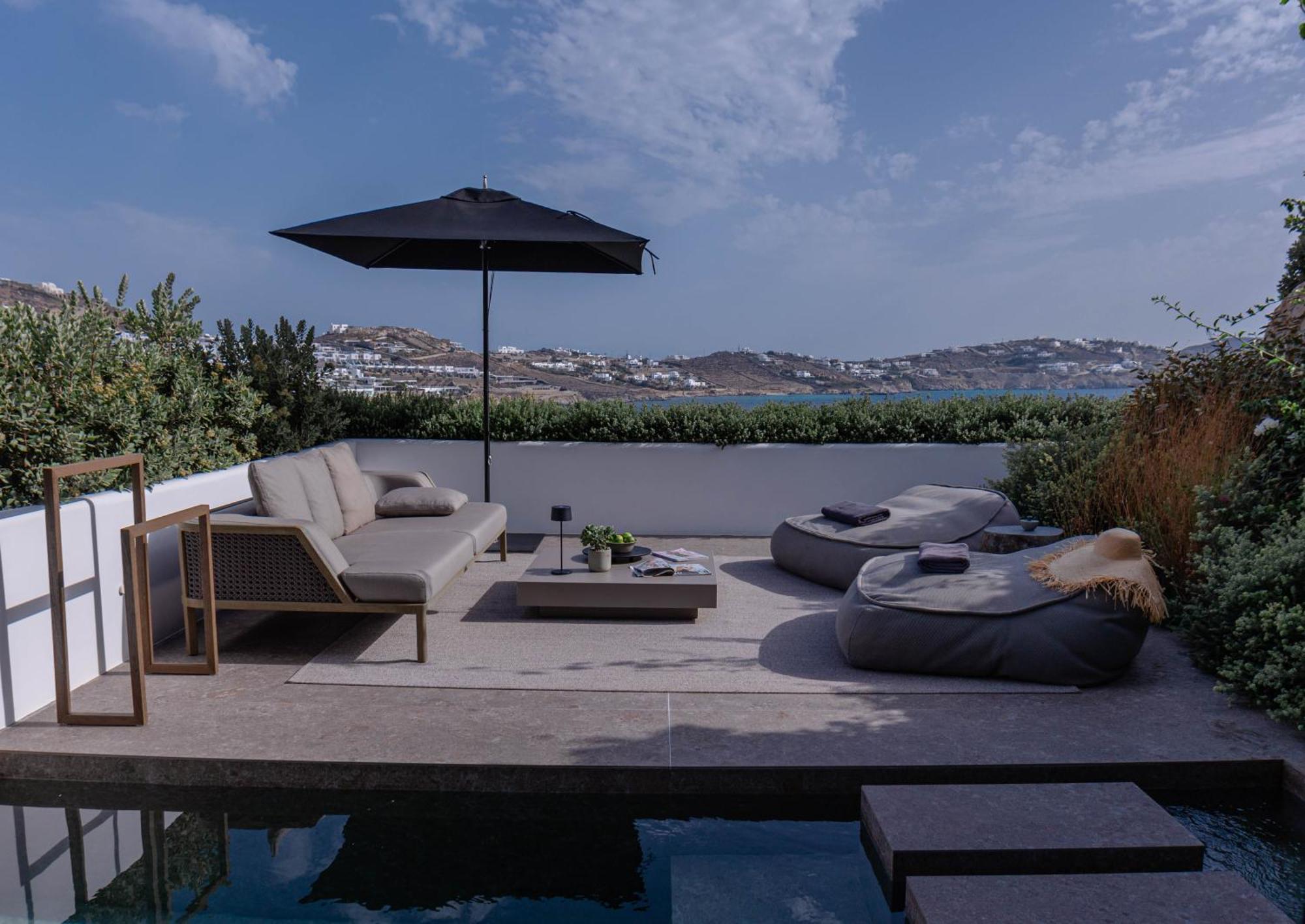 Noima Boutique Hotel Mykonos Agios Ioannis Diakoftis Экстерьер фото